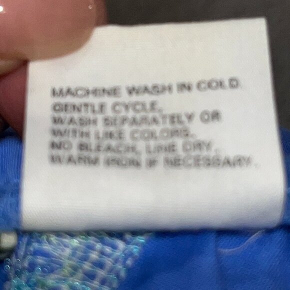 HOLLY LANE Cocktail Martini Cropped Pants Capris Petal Pushers - Royal Blue - 14 - Picture 12 of 14